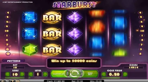 Starburst slots tips image